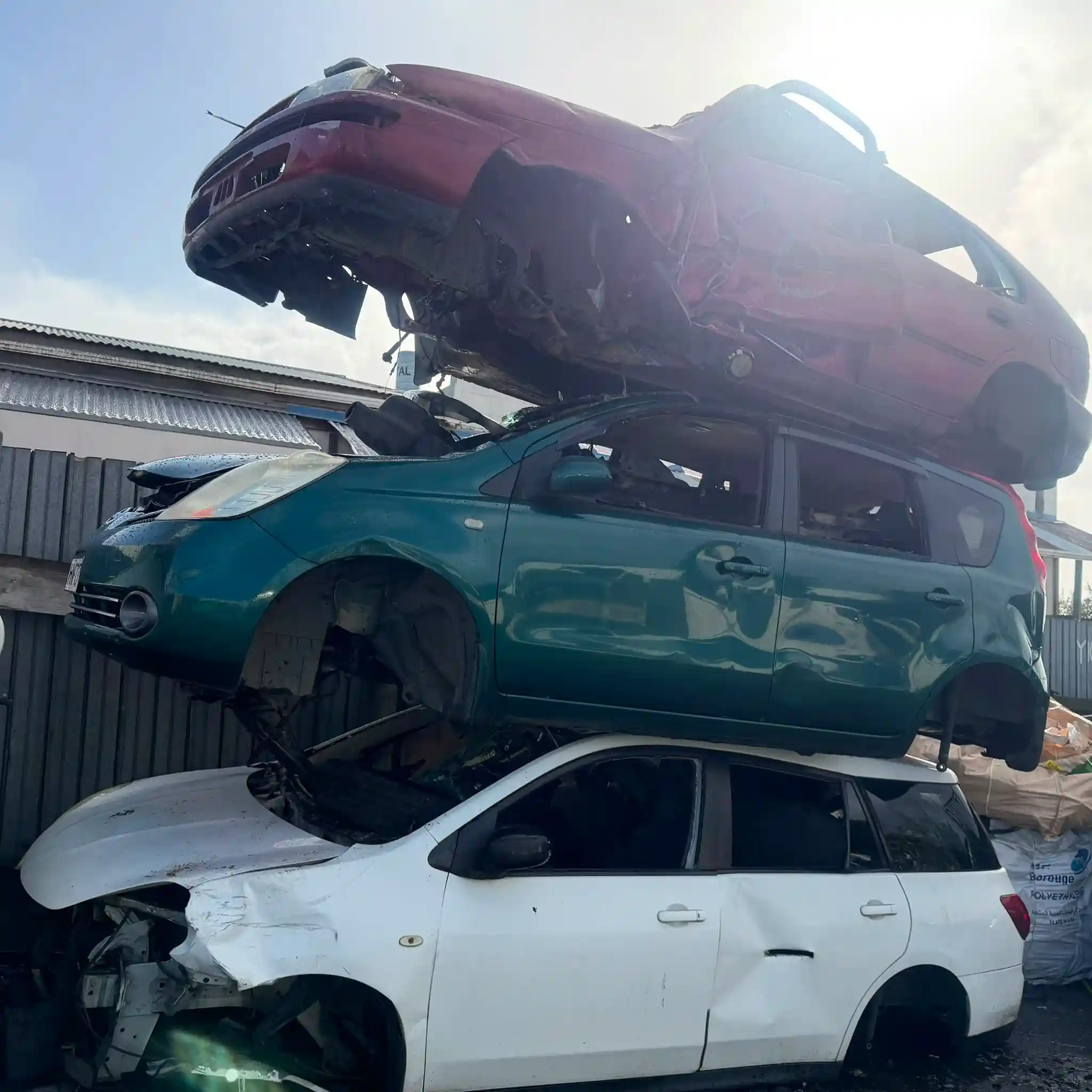 Apex Car Removal tow truck collecting a vehicle from a Morrinsville dairy farm